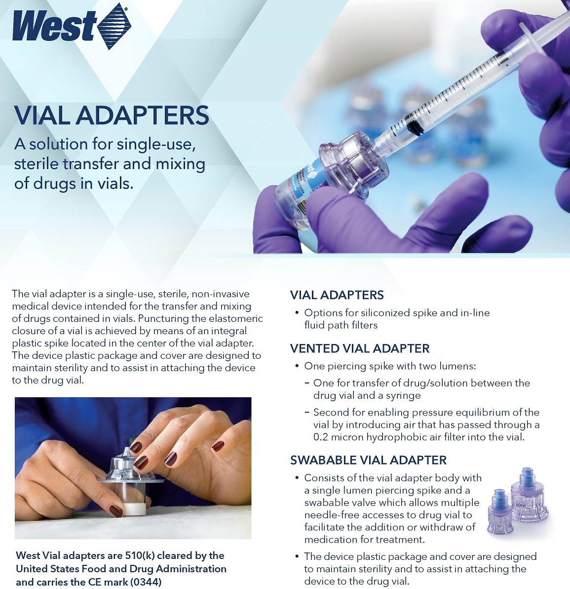 West Vial Adapter brochure